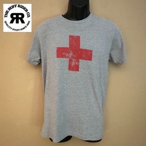 Ruff Riders T Shirt Small Gently worn Cotton blend No fabric tag